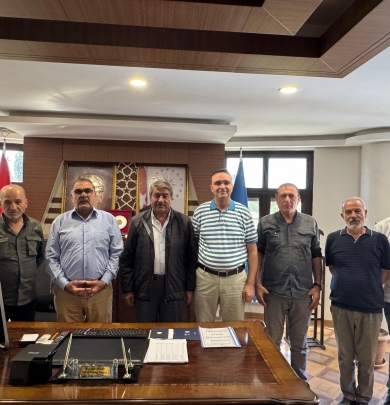 İzmir Patnoslular Derneği’nden Belediyemize Ziyaret