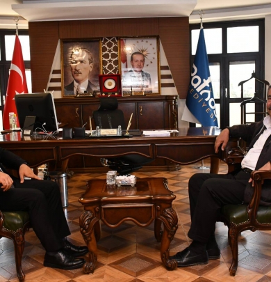 Patnos Belediye Başkanı Taşkın, Kaymakam Dertlioğlu'nu Ağırladı: Ortak Hedef Daha Yaşanabilir Bir Patnos