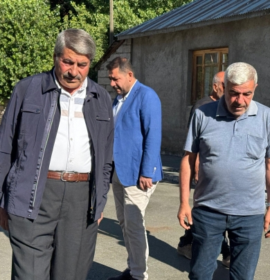 Patnos Belediye Başkanı Taşkın, Tatlı Sokak'taki Yol Çalışmalarını İnceledi