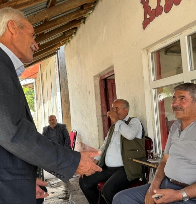 Sabahın Erken Saatlerinde Hemşehrilerimizle Sohbet