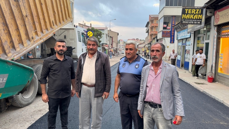 ???? Recep Tayyip Erdoğan Caddesi | Asfalt Serimi Başladı