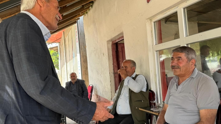 Sabahın Erken Saatlerinde Hemşehrilerimizle Sohbet