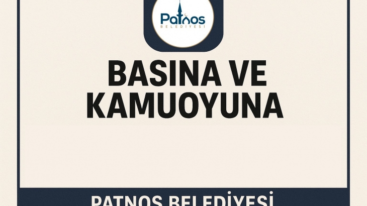 Basına ve Kamuoyuna