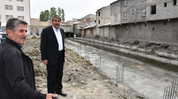 Başkan Taşkın, Kasaplar Çarşısı Çalışmalarını Yerinde İnceledi