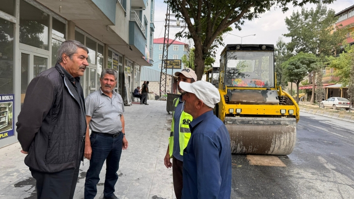 Her Adımda Hizmet: Malazgirt Caddesi'ne Sıcak Asfalt